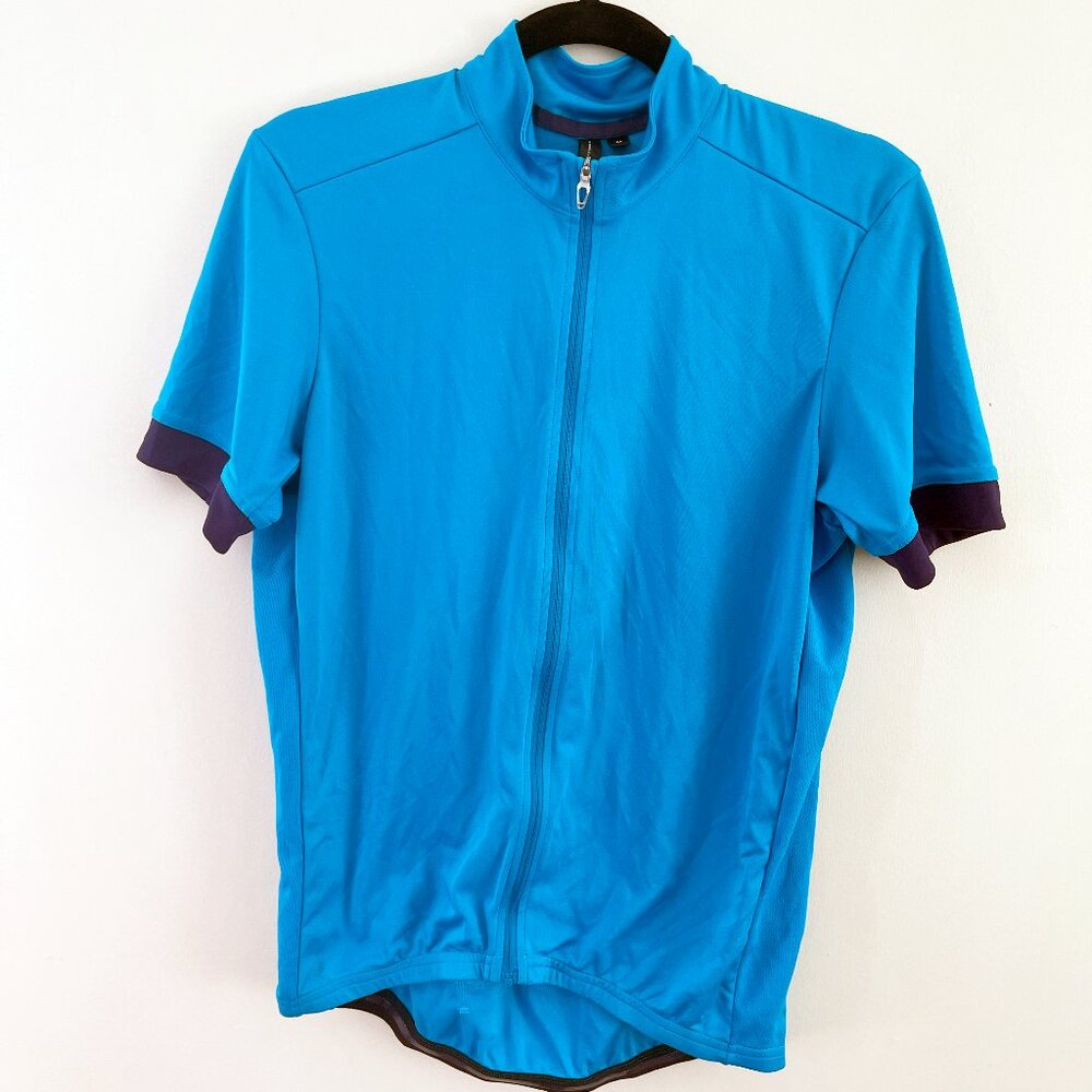 Specialized RBX Sport Logo SS Jersey Cycling Men Medium Blue NWT UV Blocking 50